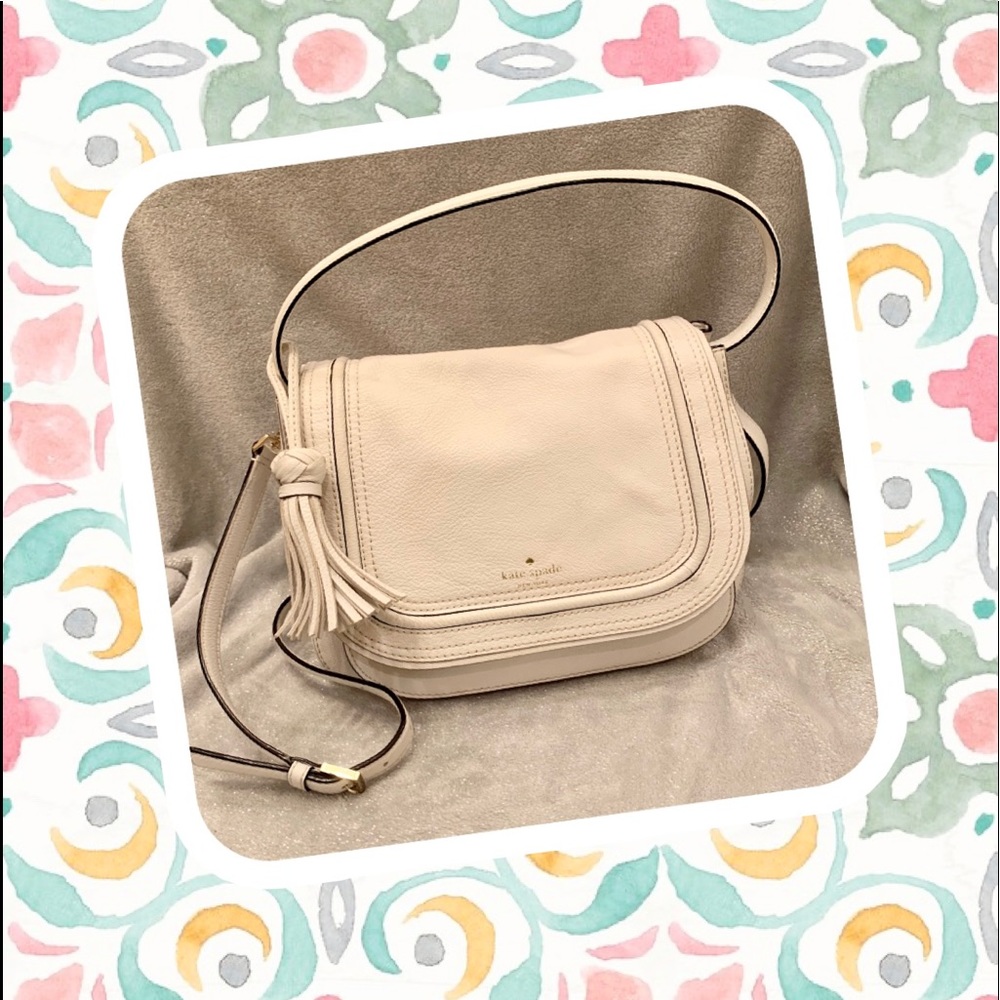 KATE SPADE RIANNE White Convertible Crossbody